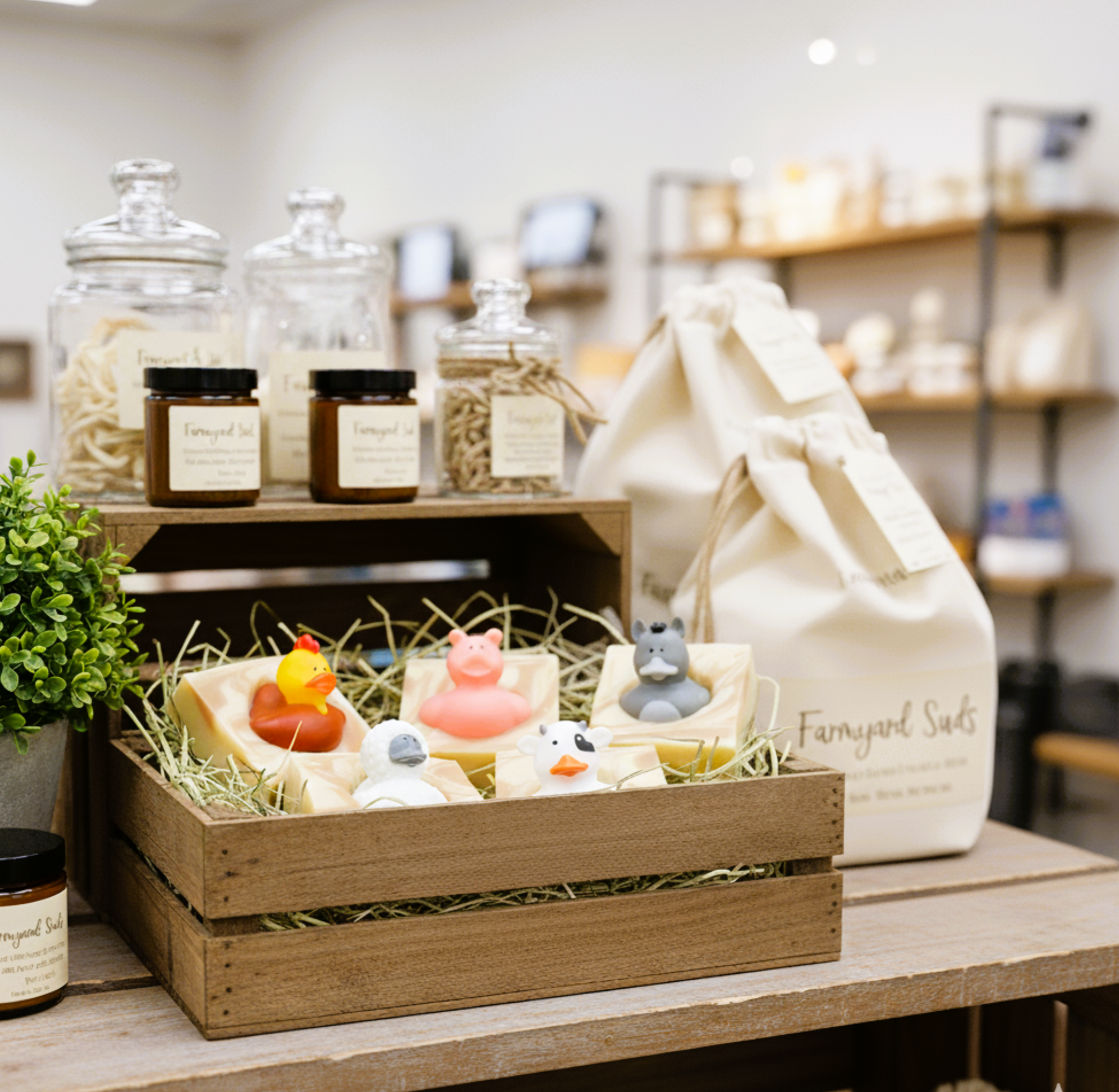 SARATOGA SOAP COMPANY - Wholesale Bar Soap - Farmyard Suds Handmade Soap Bar for Kids VEGAN COLD PROCESS8