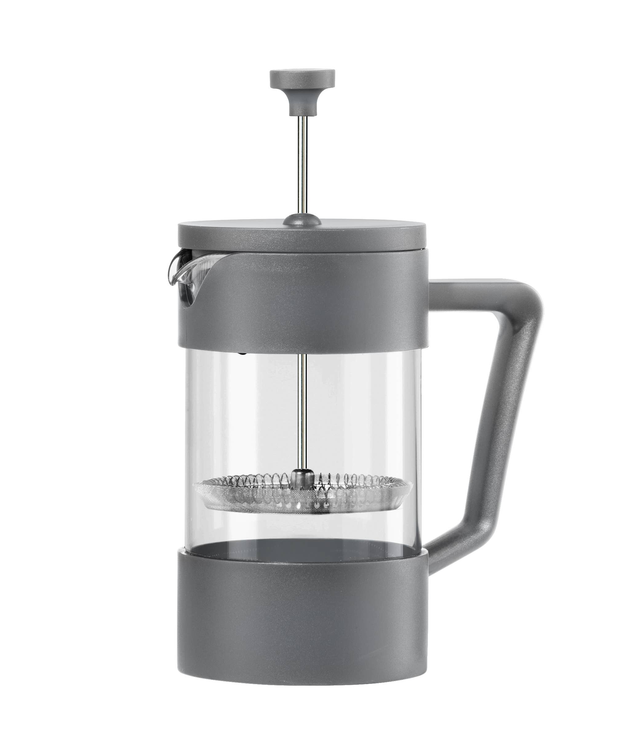 Oggi - Vendita all'ingrosso Caffettiere French press - Caffettiera a stantuffo in vetro borosilicato da 5 tazze (600 ml, 20 oz)1