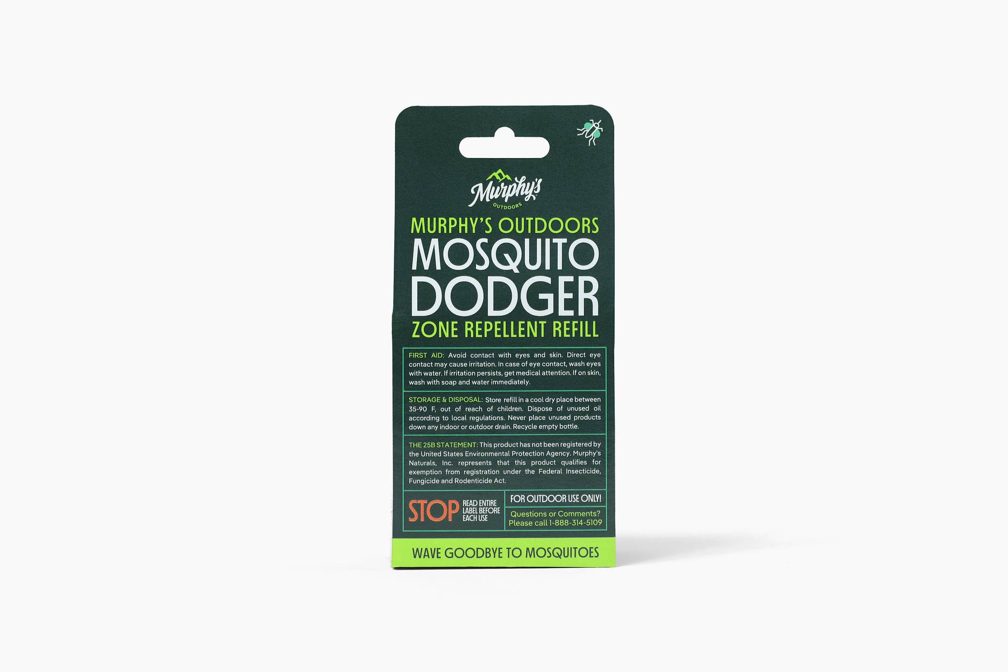 Murphy's Naturals - Wholesale Insect Repellent - Mosquito Dodger Zone Repellent Refill  - Case 69