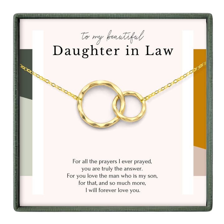 Regalo della suocera alla sposa giorno del matrimonio oro argento perla per la vendita all'ingrosso da parte di hope love shine