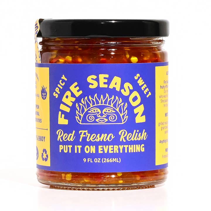 RED FRESNO RELISH for wholesale by Fire Season Goods