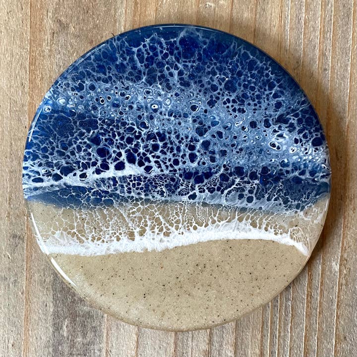 Sea Lion Studio – Großhandel Untersetzer – Ocean Wave Untersetzer-Set (4 Stück)11