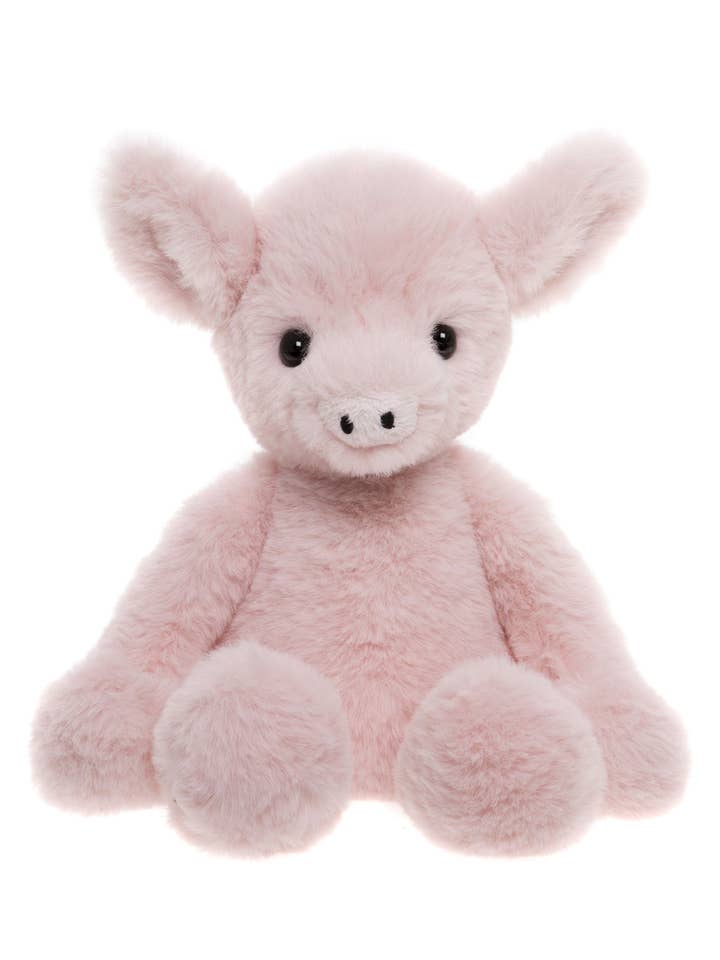 Truffles Piglet Bubblegum Pink Soft Plush Toy Teddy Bear for wholesale by Charlie Bears Ltd