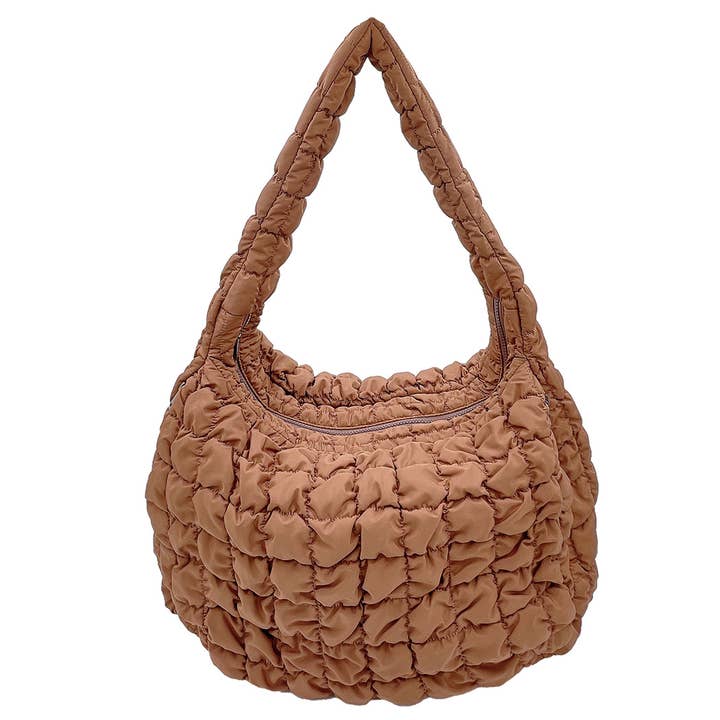 Fashion City - Wholesale Shoulder Bag - Women's - Stylish Puffer Lightweight Shoulder Large Bag20