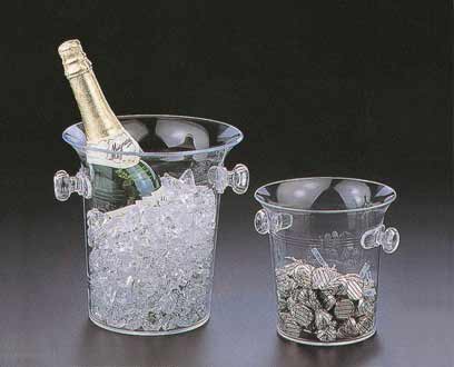 Huang Acrylic - Wholesale Ice Bucket - 3 1/2-Qt. Champagne Bucket1