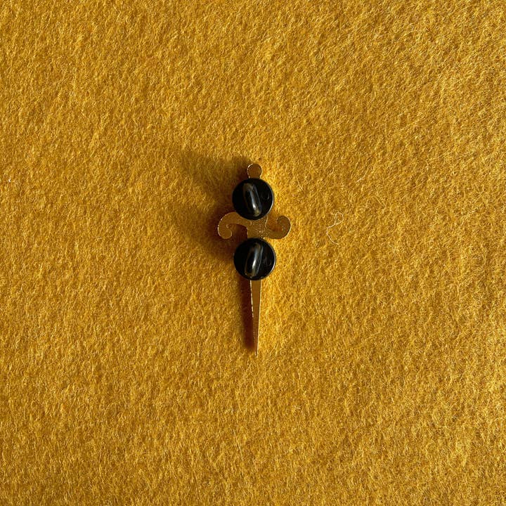 Ashlea Bechaz Illustration - Wholesale Lapel Pin/Button - Lapel Pin - Dagger 2