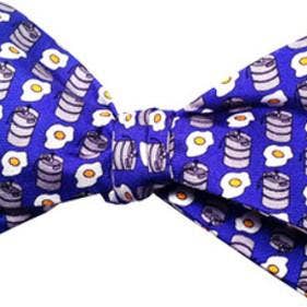 Lazyjack Press - Wholesale Bow Tie - Men's - Kegs & Eggs Bow Tie