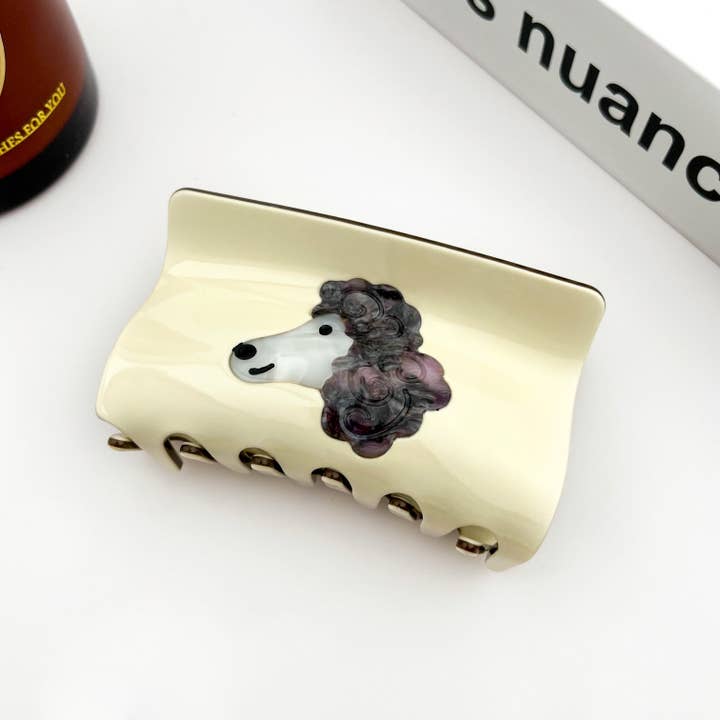 TheDivaSoap - Vendita all'ingrosso Fermaglio per capelli - Donna - Fermaglio per Capelli in Acetato a Forma di Cucciolo, Fermaglio per Capelli con Animali Carini2