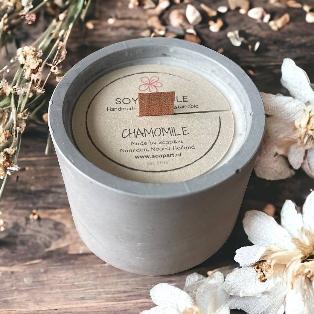 SoapArt - Wholesale Jar/Filled Candle - Scented Soy Candles with Wood Wick3