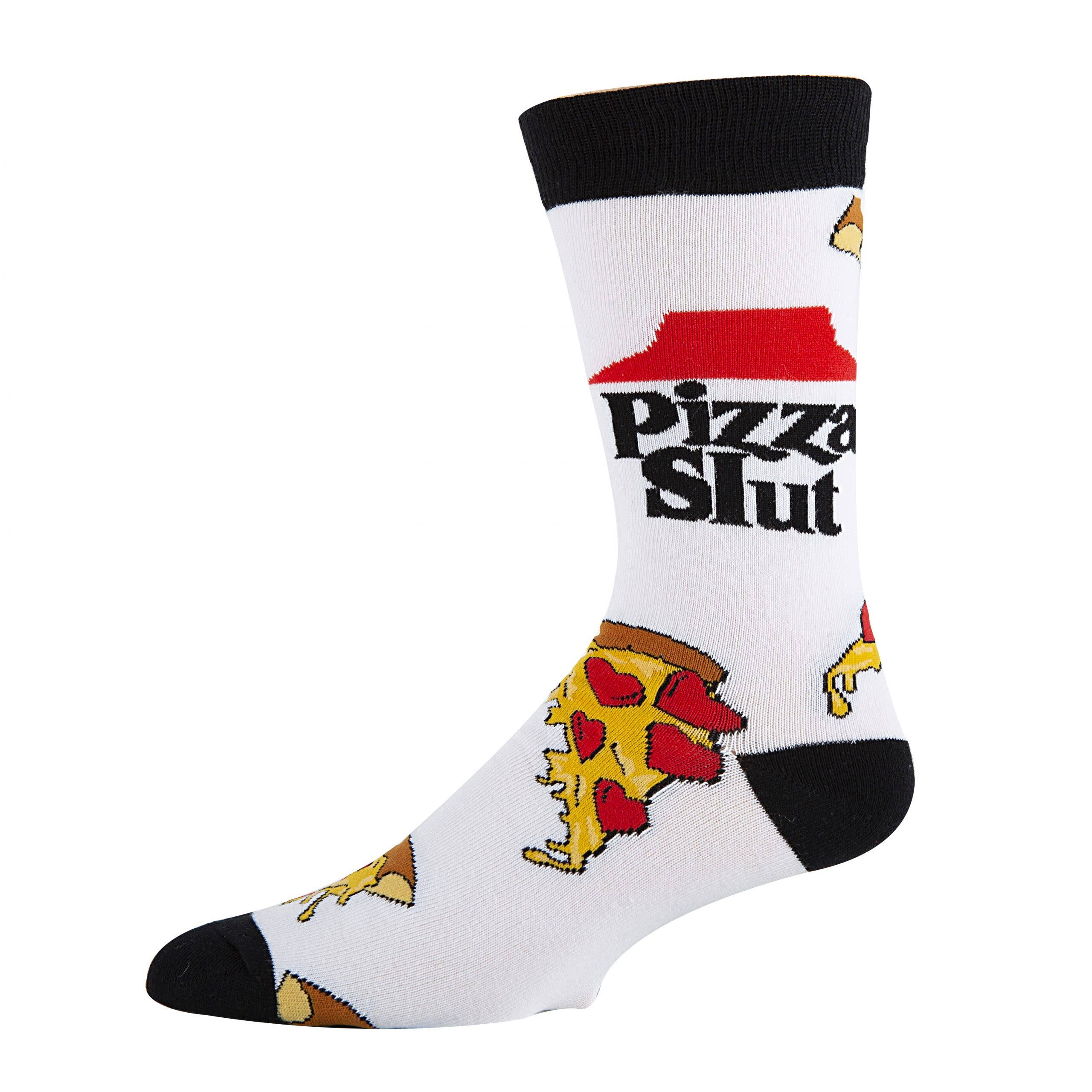 Oooh Yeah/Sock It Up/Oooh Geez Slippers – wholesale Strumpor - Herr – Pizza Slut | Funny Food Crew-strumpor för herrar2