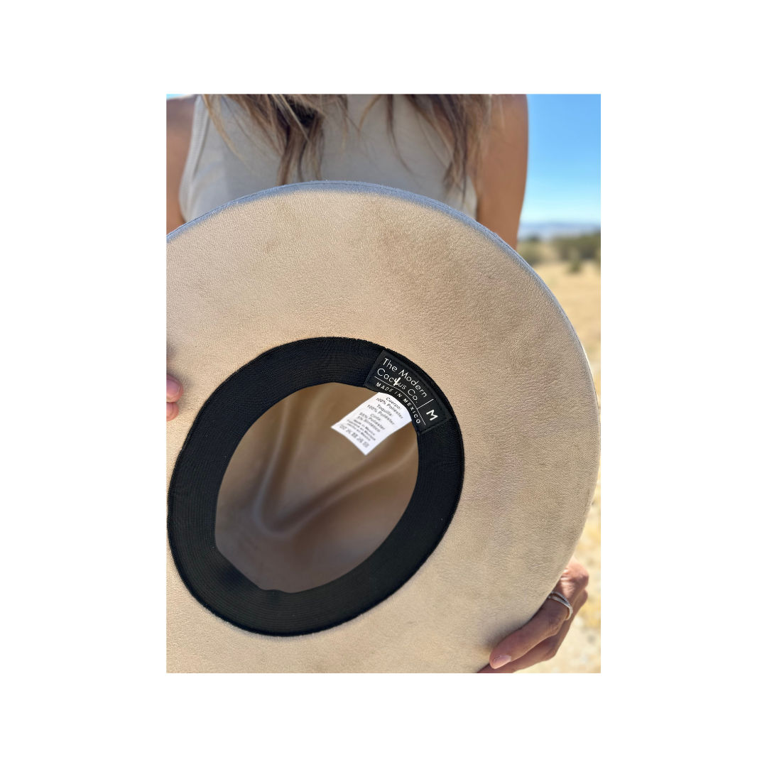 The Modern Cactus Co - Wholesale Fedora - Unisex - *LARGE* Vegan Suede Rancher Hat11