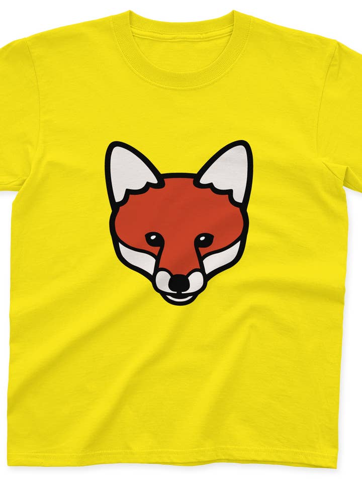 Fox T-shirt för barn för wholesale av Clumsy Hooves