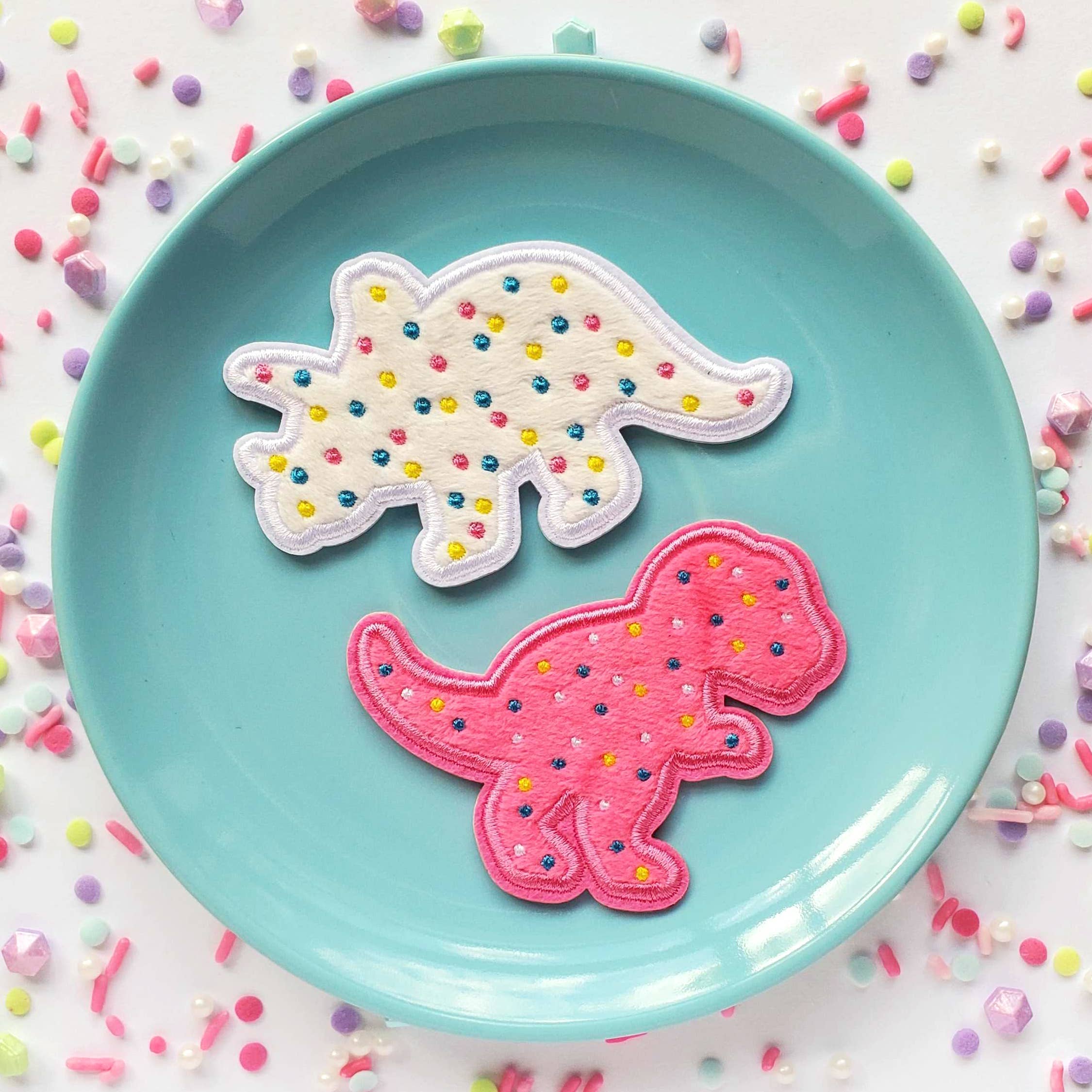 LuxCups Creative - Wholesale Patch - Dino Cookie Patch Set6