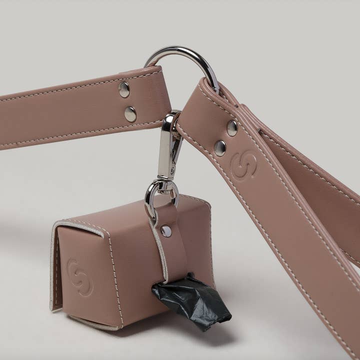 Skylos Collective - Wholesale Pet Leash - Dog - Pink Vegan Leather Dog Lead1