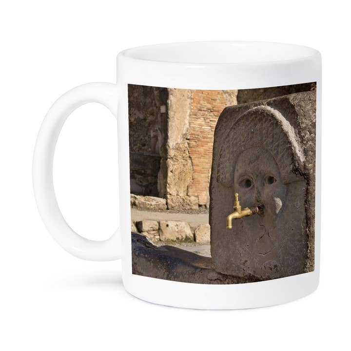 3dRose, Italia, Campania, Pompei. Fontana su Via Stabia - EU16 BJA0111 - Jaynes Gallery, Tazza per la vendita all'ingrosso da parte di 3dRose