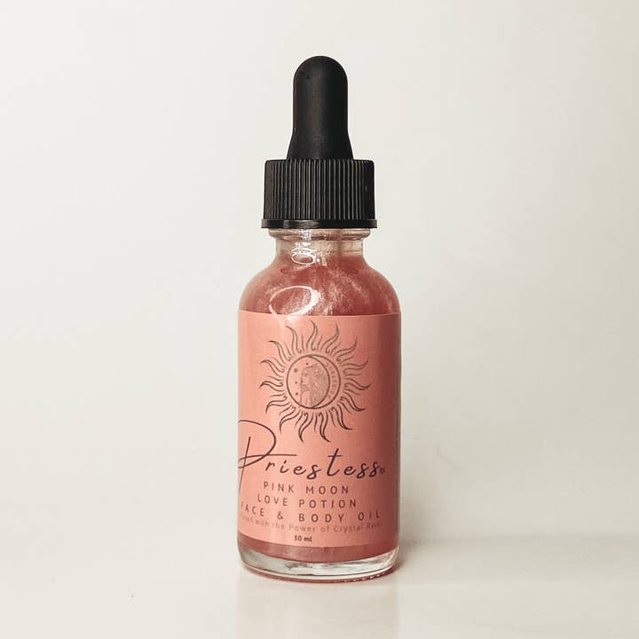 Priestess RX - Wholesale Bath/Body Oil - LOVE Rose Quartz Love Potion Oil