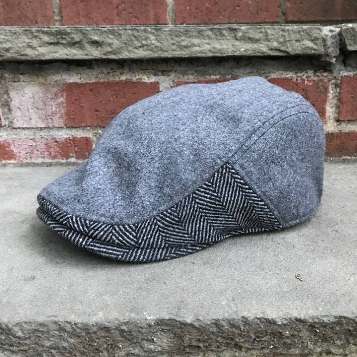 Boston Scally - Wholesale Newsboy/Schoolboy Hat - Unisex - The Legacy Boston Scally Cap - Allston Grey7