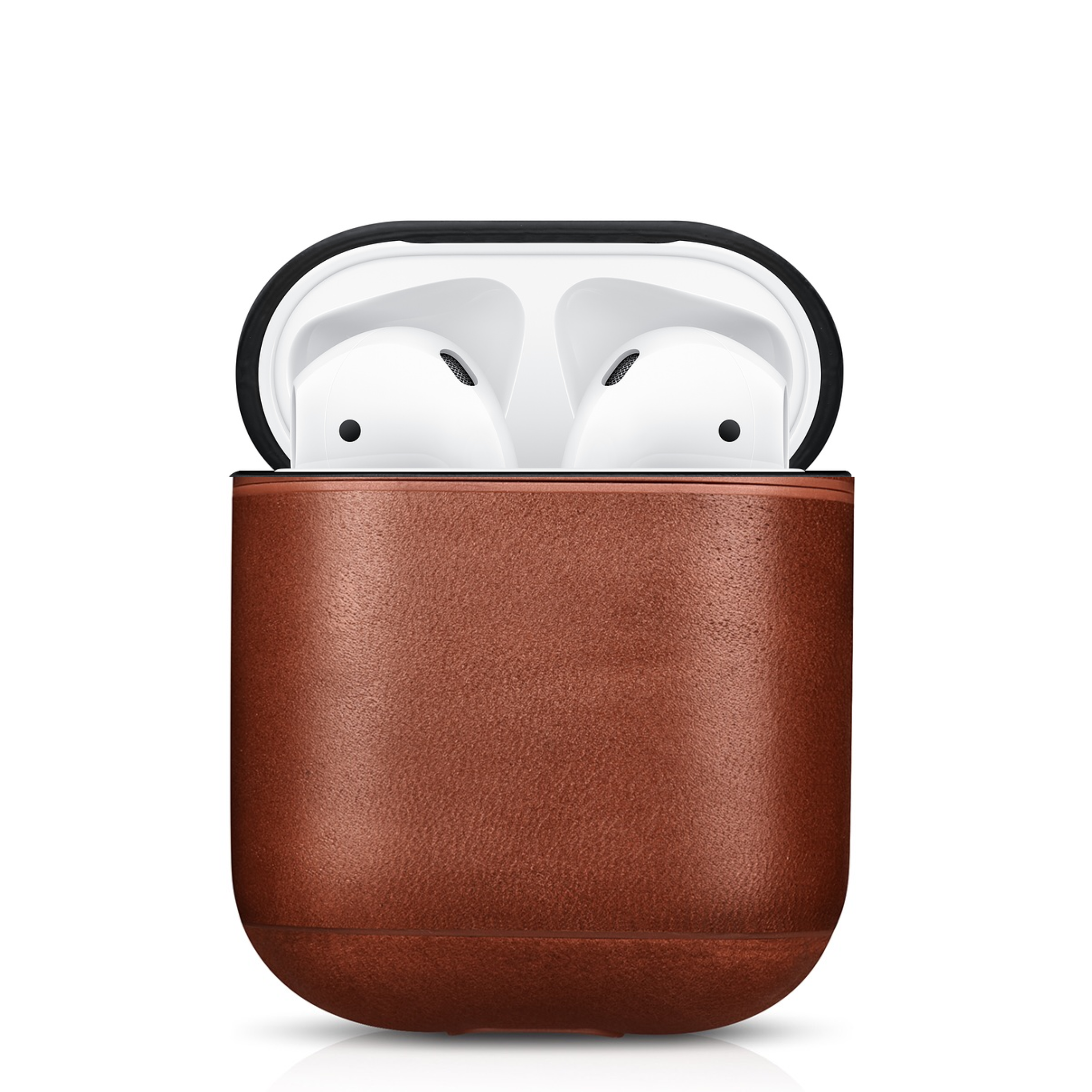 CairPods - Wholesale Airpod/Earbud Case - Men's - Vintage Premium Leather AirPods Case - Brown2