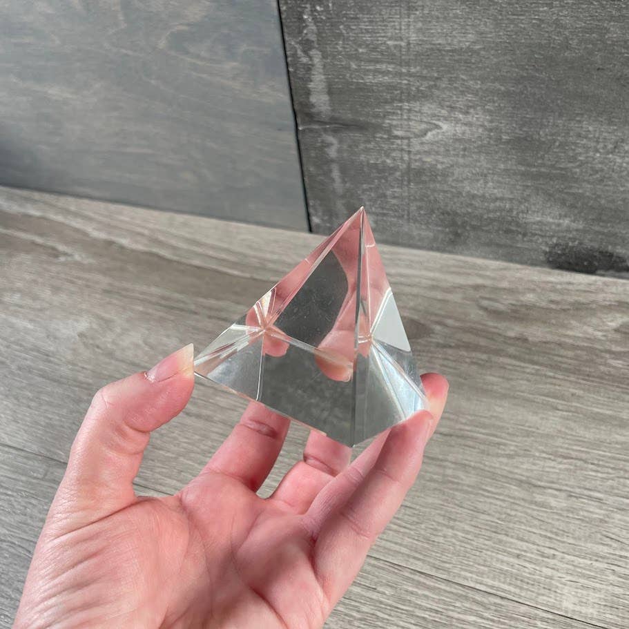 Keystone Crystals - Wholesale Spiritual Stone/Crystal - Glass 2 inch Pyramid5