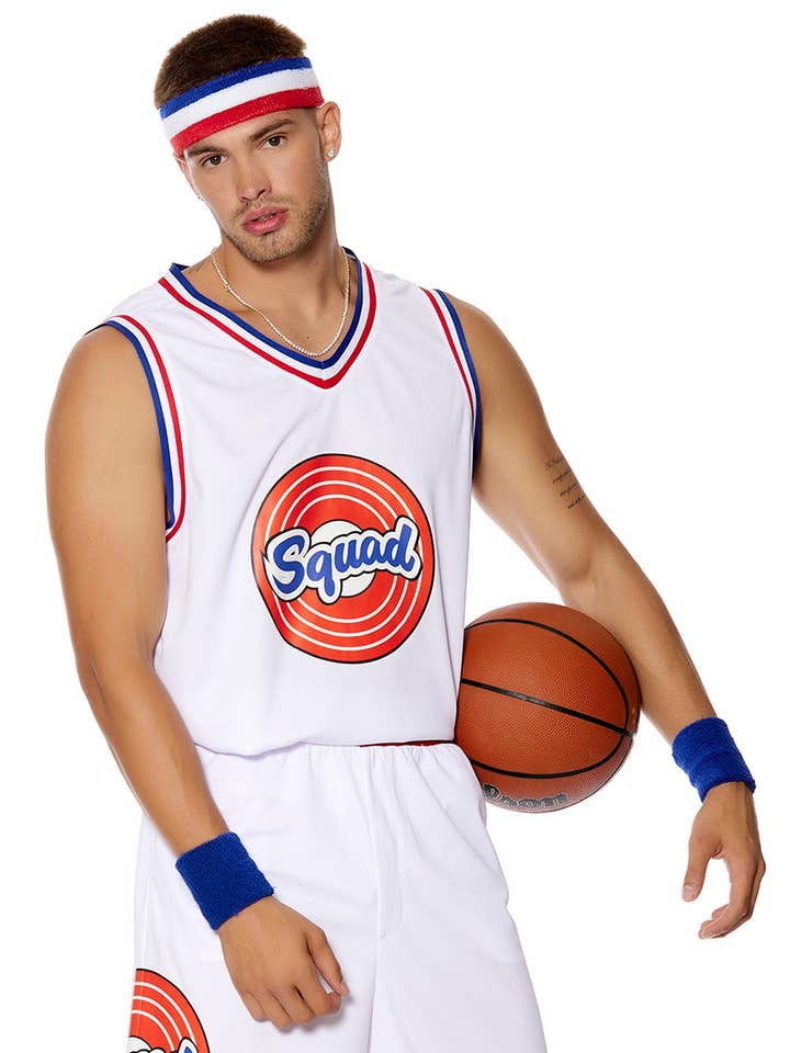 Nothing But Net Men's Basketball Costume for wholesale by Forplay Inc.