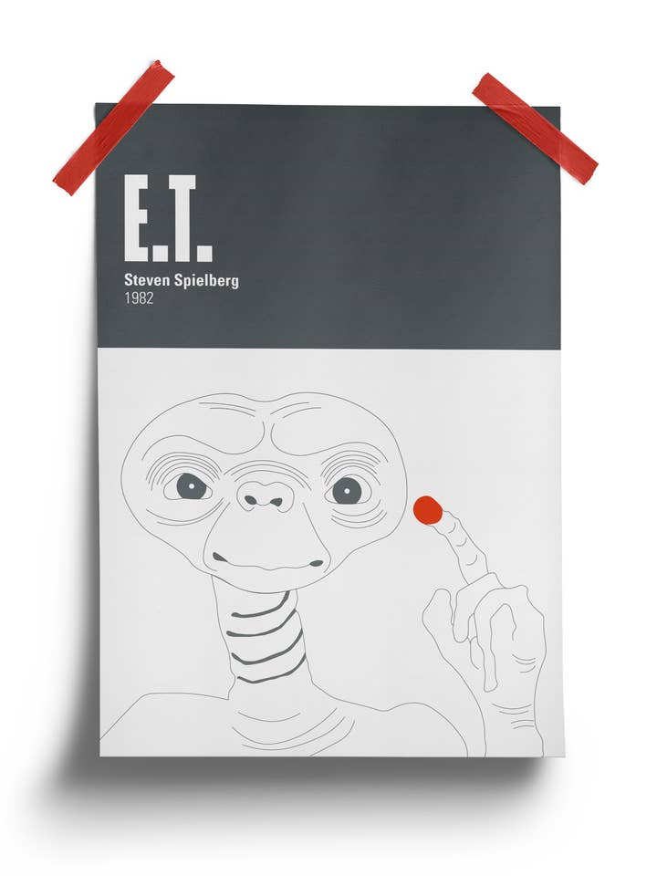 A3 ET Print - Steven Spielberg for wholesale by ErnestoShop