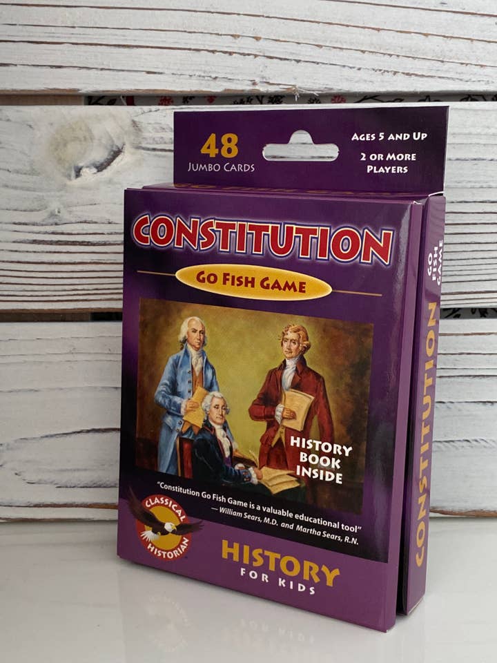 Konstitutionen Go Fish för wholesale av Classical Historian