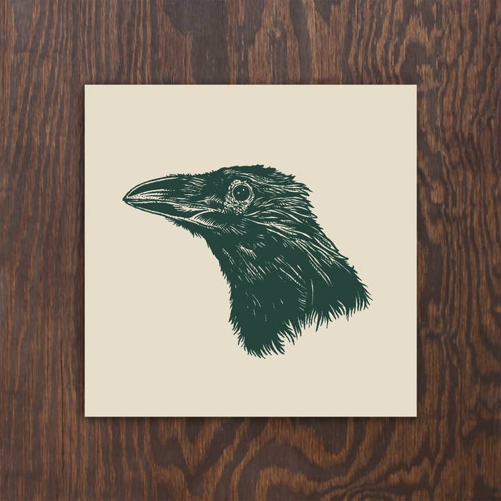 Logan Schmitt Illustration - Wholesale Art Print - Crow