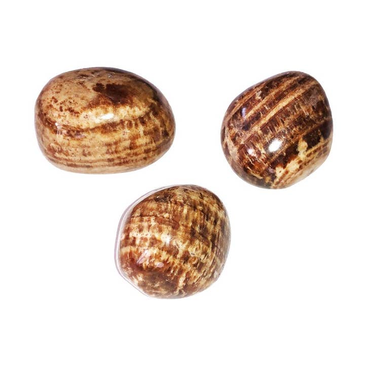 France Mineraux – wholesale Spiritual stone/crystal – Aragonite tumbled stones - 250grs0