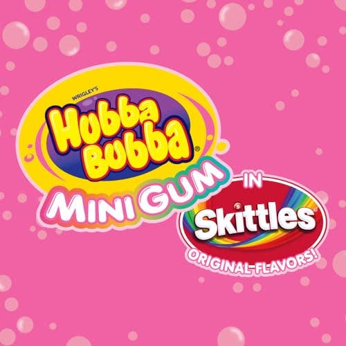 Shop The King - Wholesale Chewing Gum - Hubba Bubba Skittles 40pc Blt 6 Per Box2