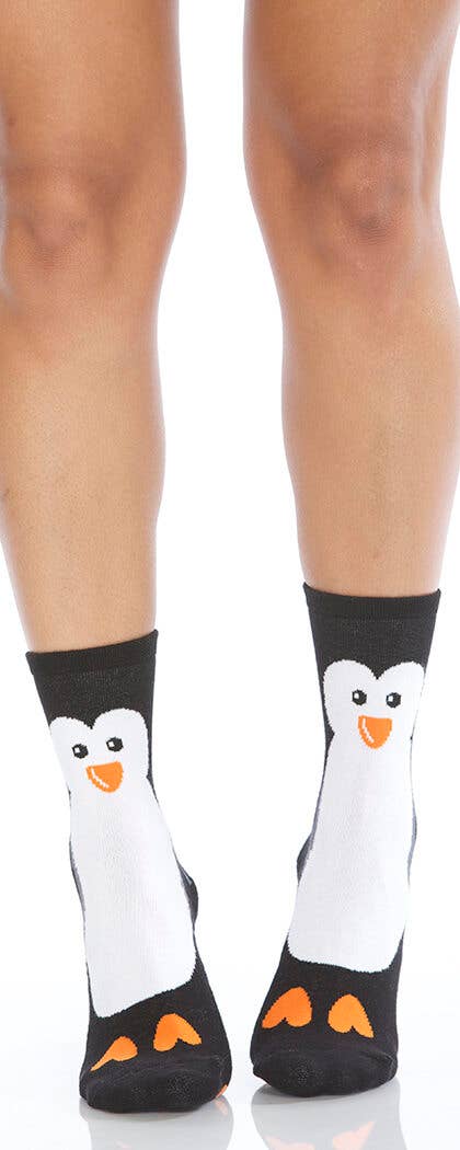 Foot Traffic Socks - Wholesale Sokken - Dames - Penguin Slippersokken
