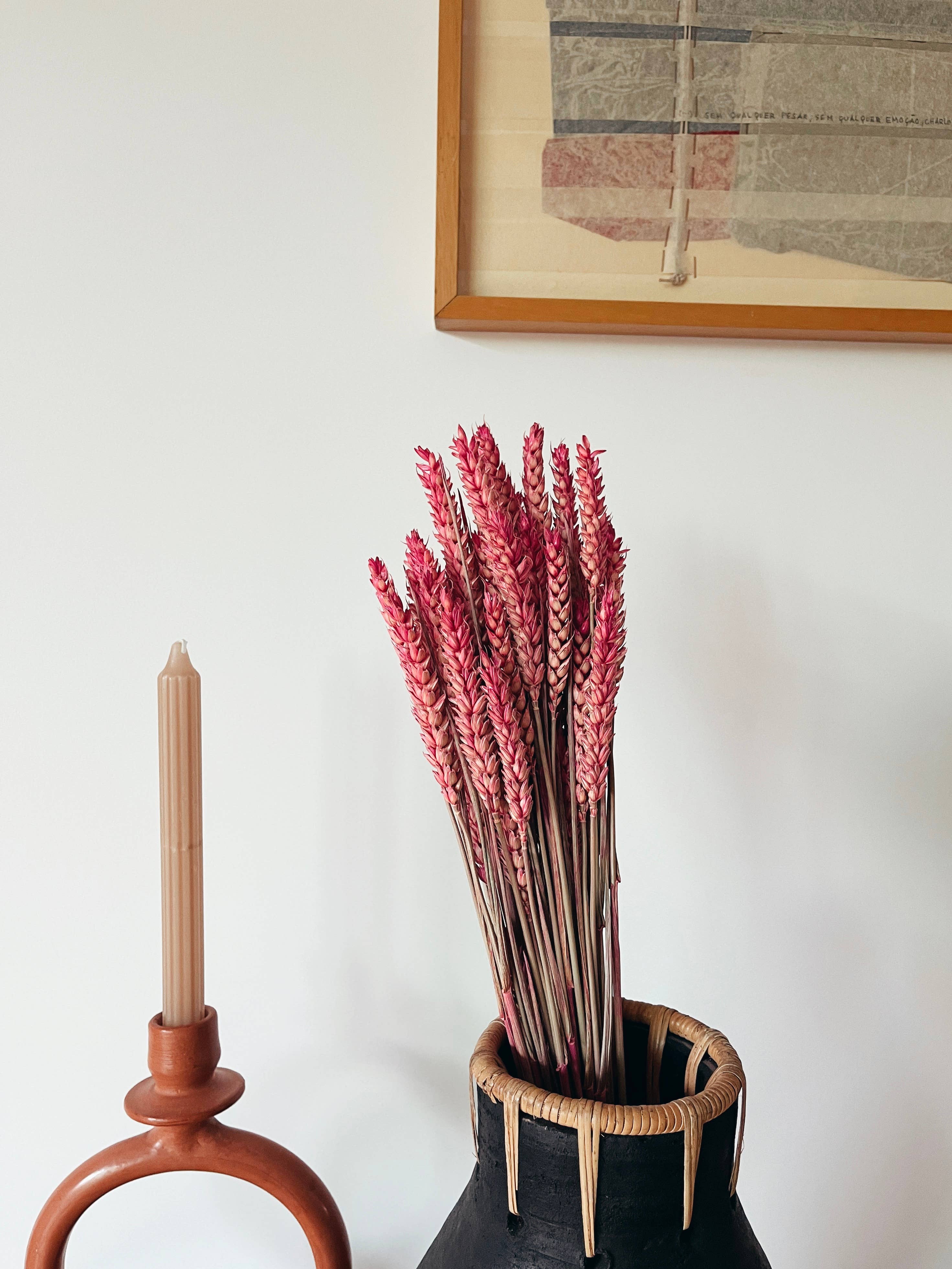 Uma Cantik - Wholesale Dried/Pressed Flowers - Wheat Pink Dried Flowers1