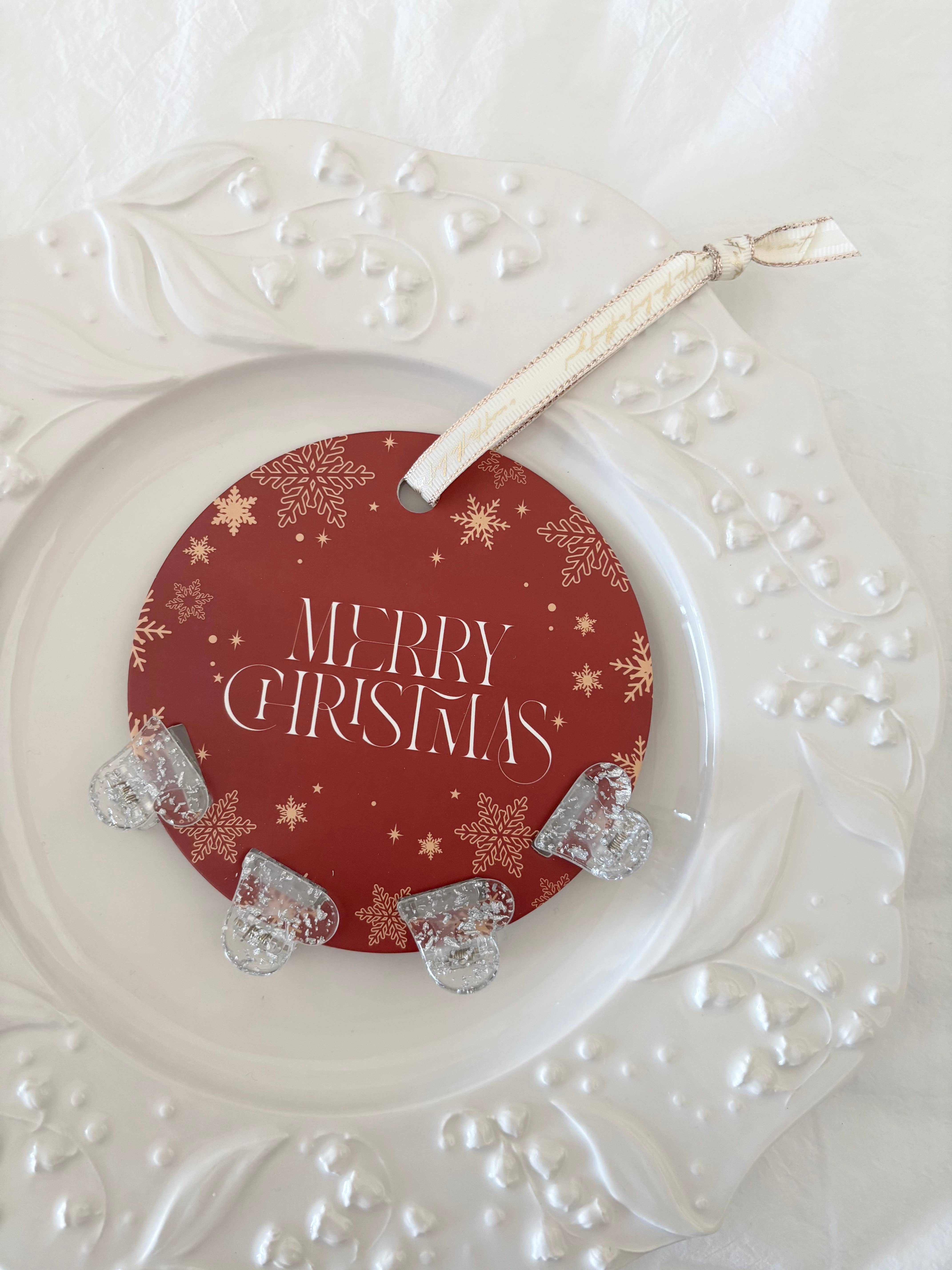 LoveLina - Wholesale Hair Clip - Women's - Mini Heart Shape Holiday Christmas Set (DOLCE CHRISTMAS)1