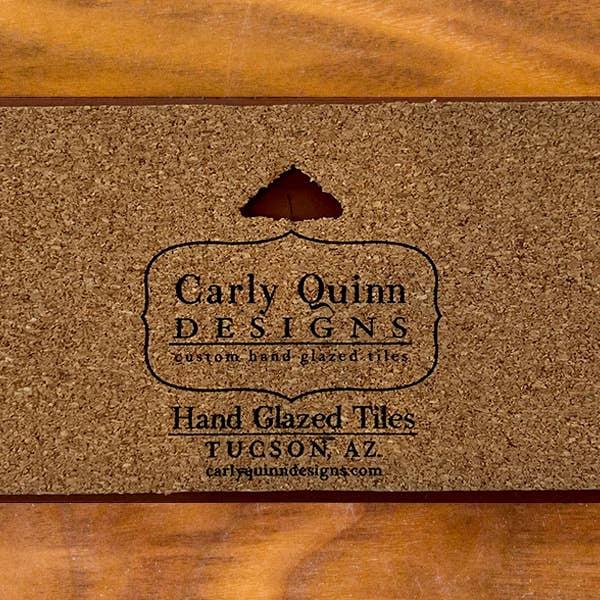 Carly Quinn Designs - Wholesale Trivet - Retro Ocean Art Tile1