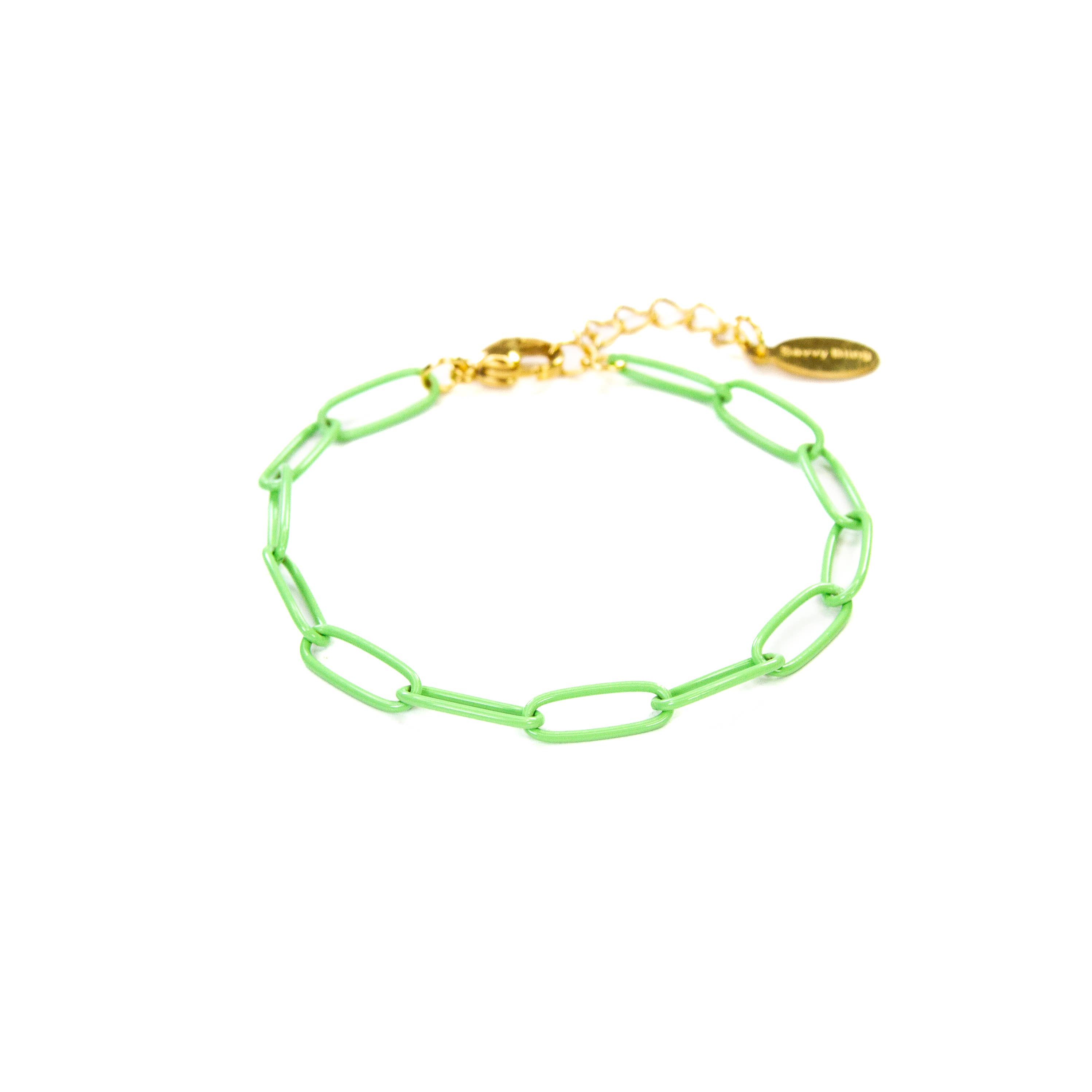 Savvy Bling – Conjunto de joias por atacado – Pulseiras & Colares Green Game Day9