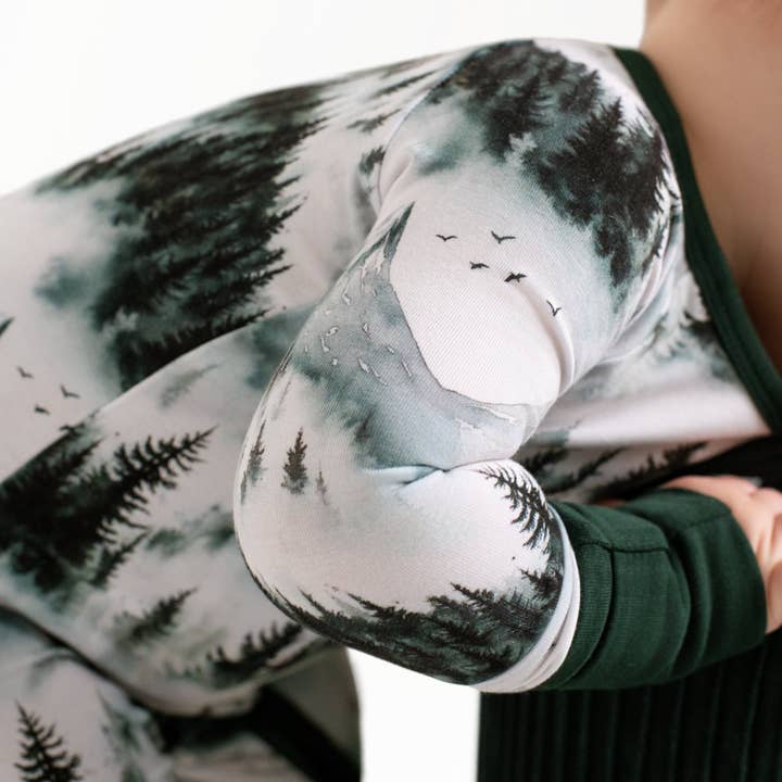 Jammie Session formerly Big Dreams Little Jammies - Wholesale Jumpsuit - Baby - Mountain Mist Christmas Romper,bamboo baby romper, bamboo pajama romper, soft baby romper, eco friendly baby romper, unisex baby outfit, baby sleepwear, sustainable baby clothes, bamboo sleep romper, cozy baby pajamas, bamboo sleepwear4