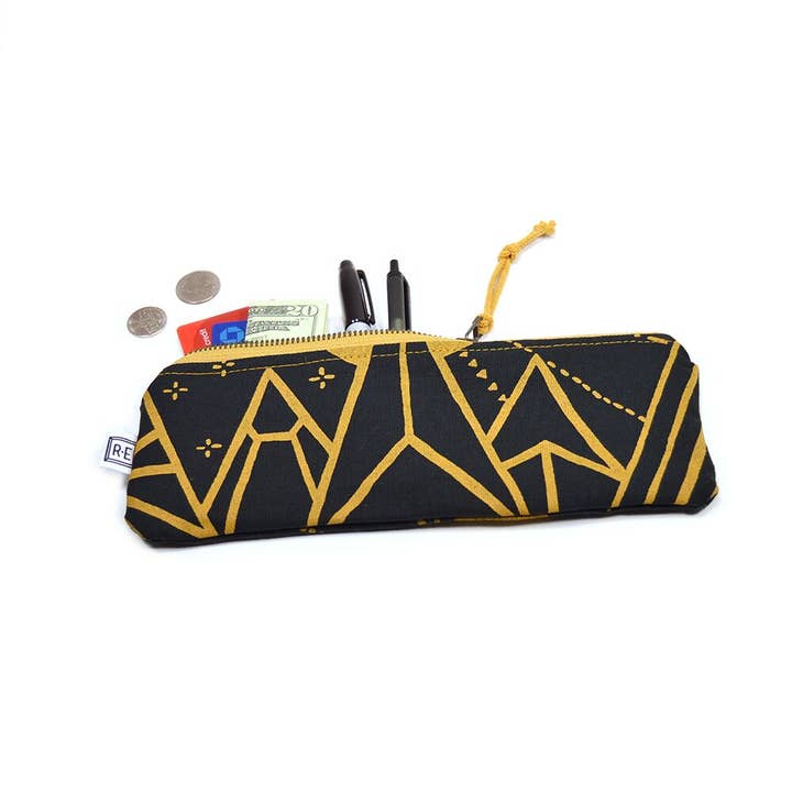 Pencil Case - Moonbeam // Mountain Print Pouch for wholesale by Rachel Elise Studio
