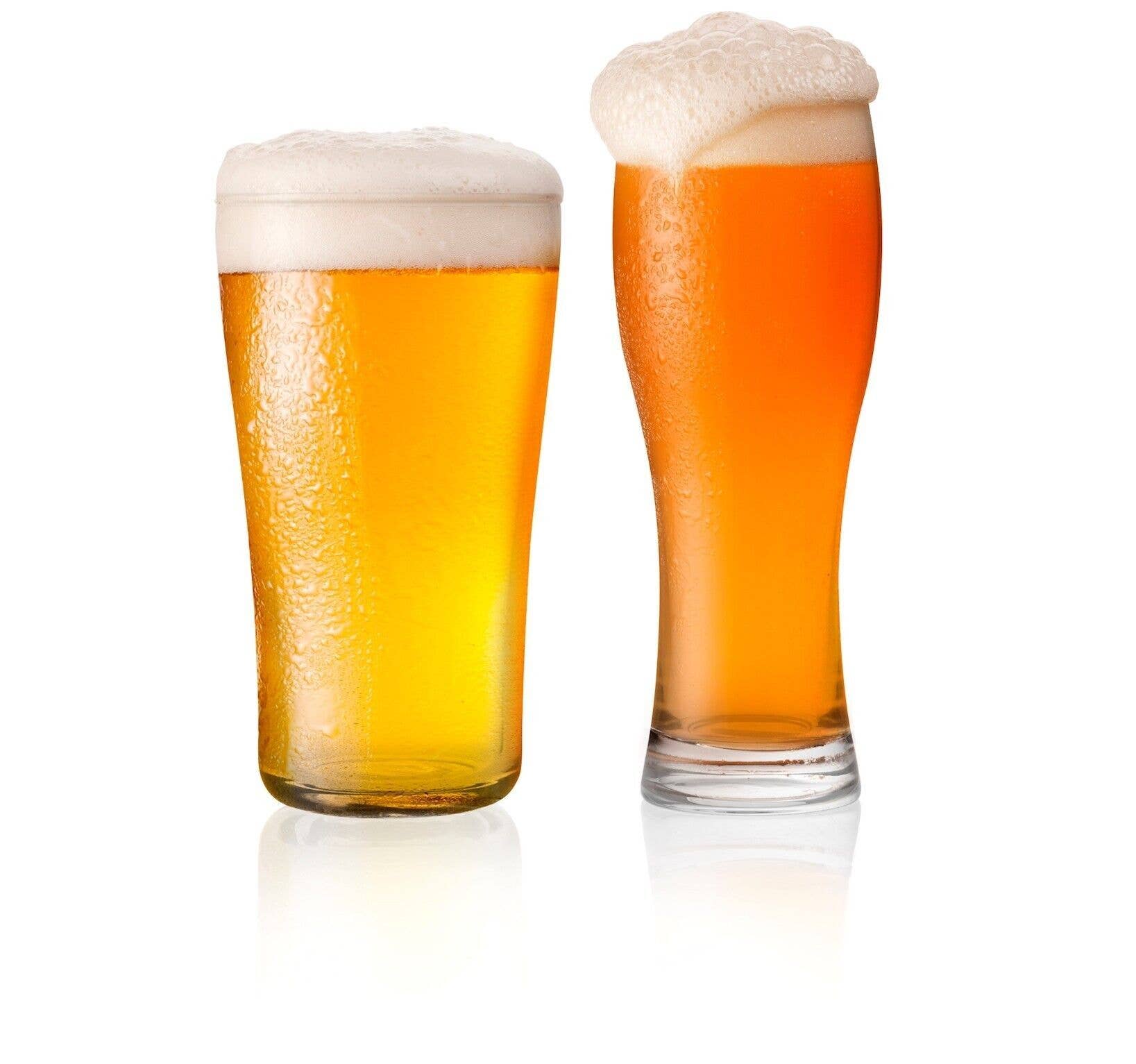 H&H - Wholesale Beer Glass/Mug - Weizen Beer Glass In Glass cc 3304