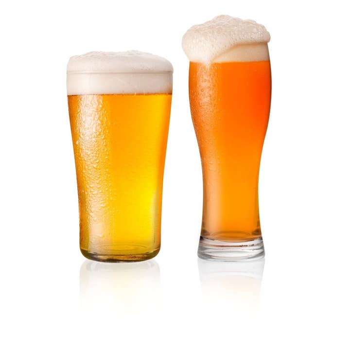 H&H - Wholesale Beer Glass/Mug - Weizen Beer Glass In Glass cc 3304