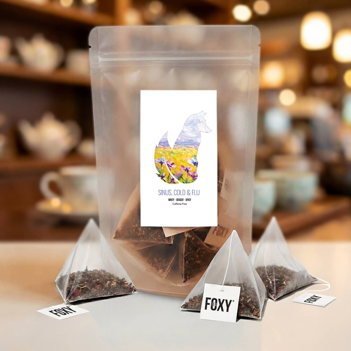 Foxy Tea® - Wholesale Health/Detox Tea - Sinus, Cold & Flu Tea3