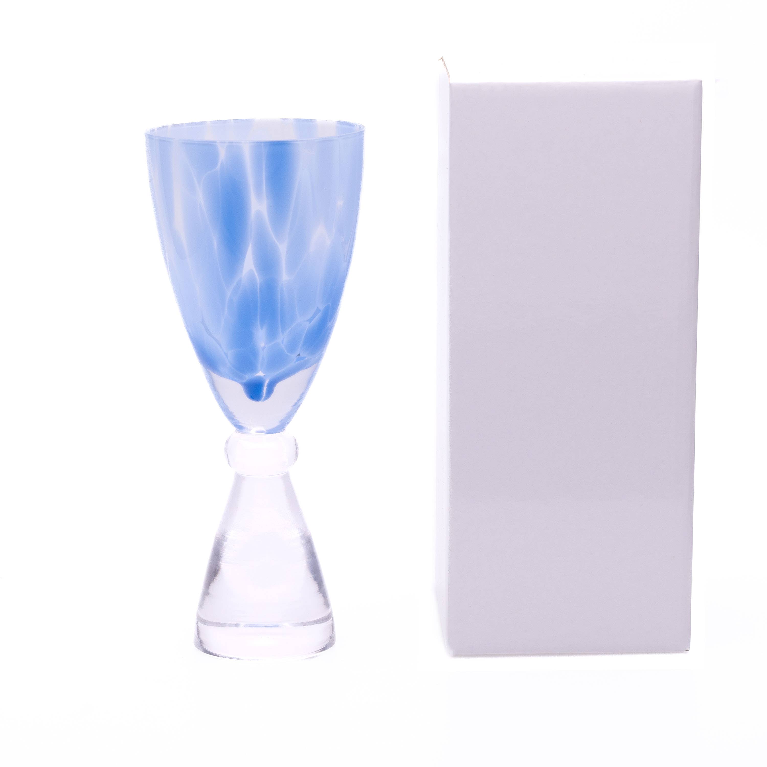 The Glass House Wholesale Interiors Ltd. - Wholesale Champagne Flute - Pink fleck champagne glass8