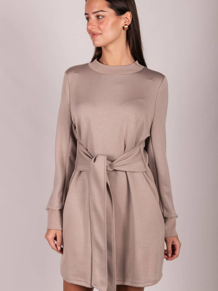 P. CILL - Wholesale Dress - Women's - P. CILL Butter Modal Waist Tie Dress16