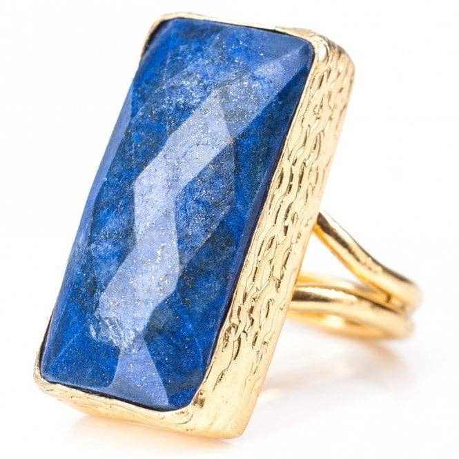 Kipepeo - Vente Bague de cocktail/de cérémonie - Grande bague cocktail rectangulaire5