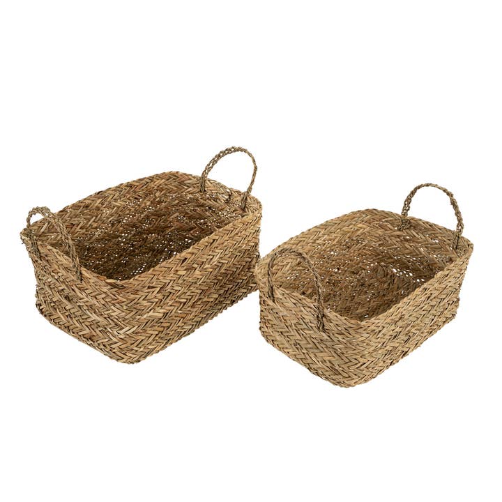 Paniers Bowden Seagrass S/2 pour la vente par Indaba Trading