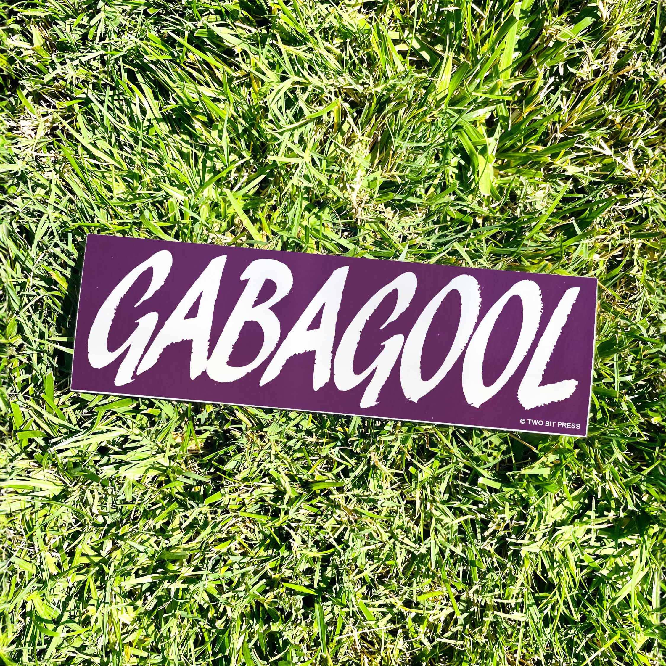 Two Bit Press - Wholesale Sticker - Gabagool Bumper Sticker - Funny - Sopranos Vintage Style1