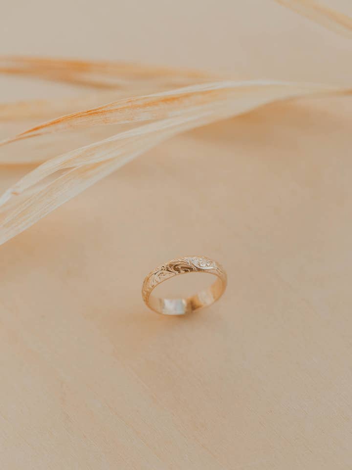Flora Ring | 14kt Gold Fill + Sterling Silver for wholesale by Hello Adorn