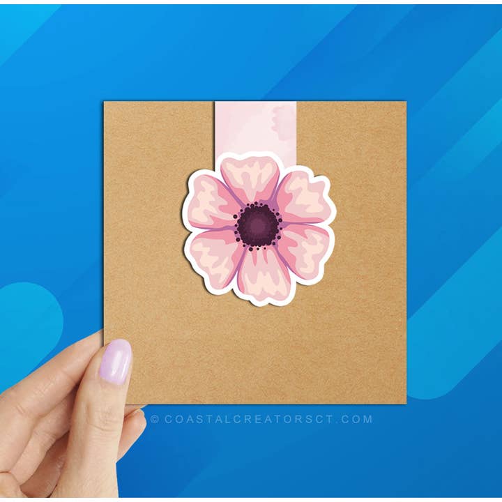Coastal Creators of Connecticut - Wholesale Bookmark - Open Book with Pink Flowers Magnetic Bookmark (Packaged)1