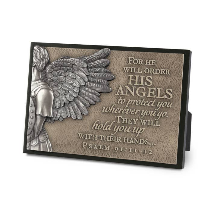Dicksons - Wholesale Plaque - LCP SculpturePlaque Moments Of Faith Angel