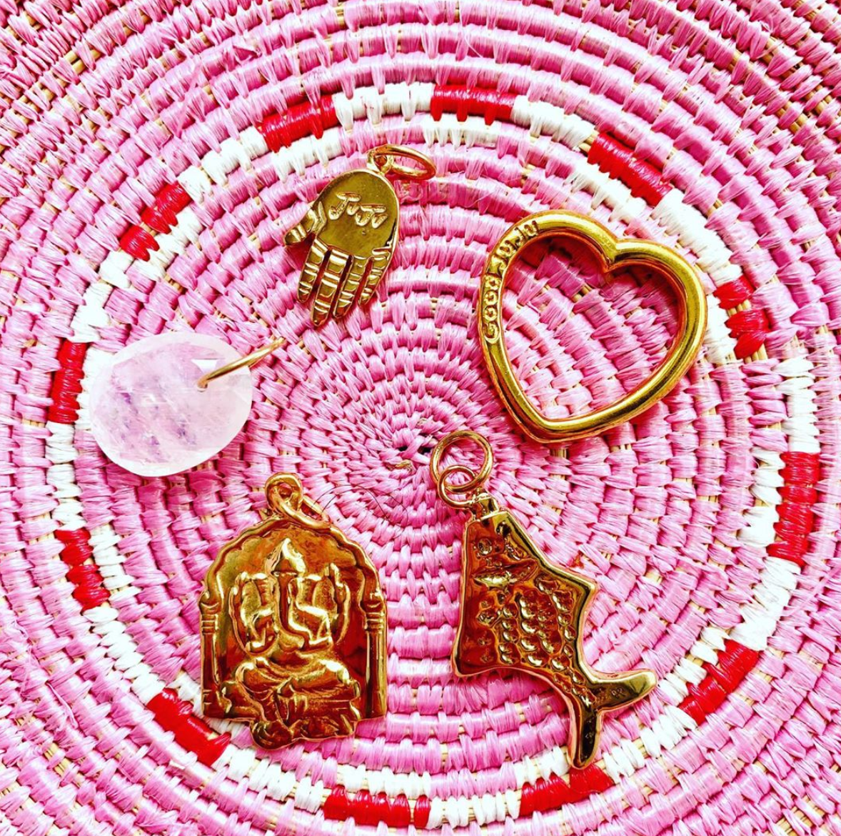 Juju Supply Co. - Wholesale Pendant/Charm Necklace - The Good JuJu Open Heart7