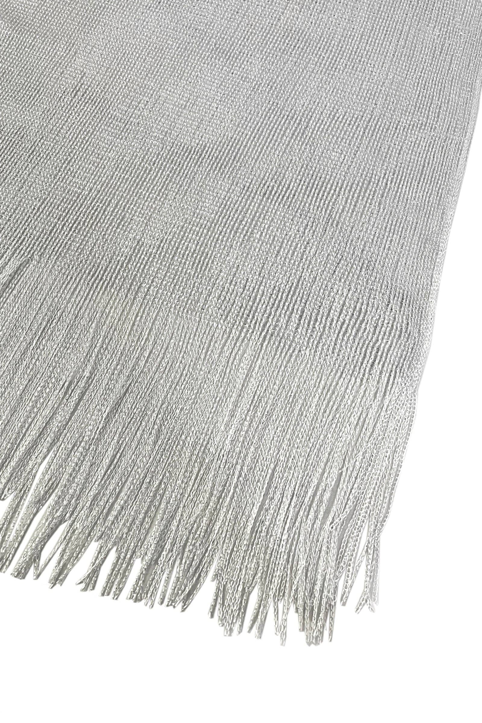 Fashion Scarf World – wholesale Swim cover-up – Women’s – Metallic Thread Tassel Edge Kimono / Coverup1