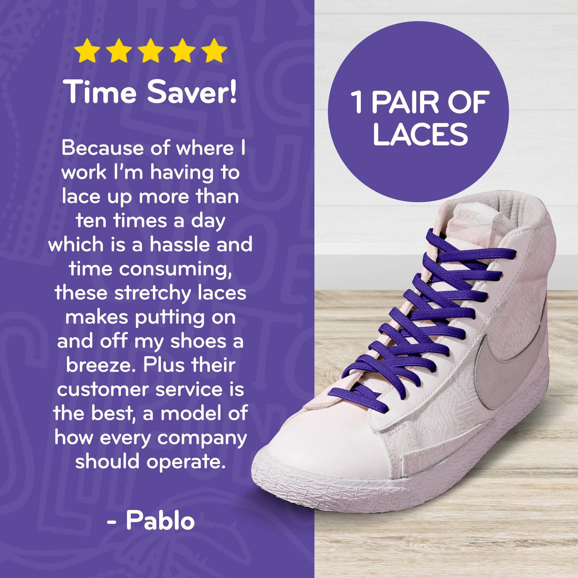 The Original Stretchlace - Vendita all'ingrosso Lacci per scarpe - Unisex - Lacci per scarpe elastici piatti86